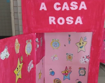 Casa Rosa no Cmei Thomaz Tommasi