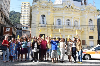 Assistidos casa lar visitam os centro históricos de vitória