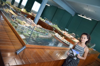 pró jovem no museu ferroviário