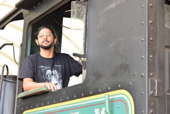 pró jovem no museu ferroviário