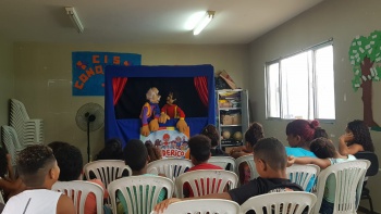 Teatro de bonecos do Procon Vitória