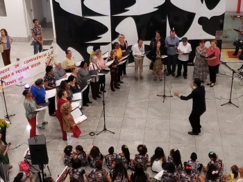 Encontro de Corais no Aeroporto
