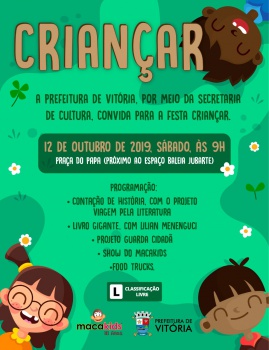 Cartaz do evento Criançar