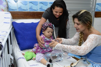 Banco de alimentos Herbert de Souza faz doações no Hospital Infantil de Vitória