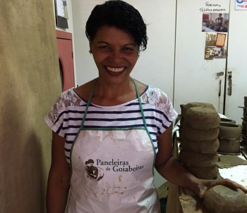 Campanha Outubro Rosa no Galpão das Paneleiras