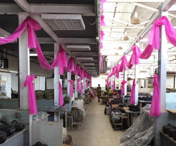 Campanha Outubro Rosa no Galpão das Paneleiras