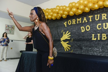 Masé Pimentel na Formatura do curso de libras no CRPD