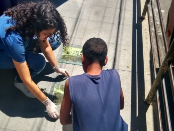 Oficina de composição fotográfica no Cajun Caratoíra em parceria com a Ufes
