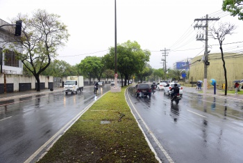 Chuva,Trânsito,carros,Avenida Beira Mar