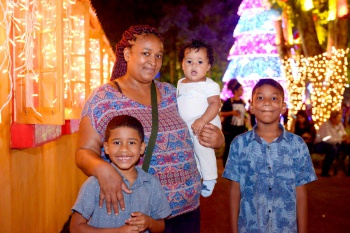 Vila do Papai Noel no Parque Moscoso