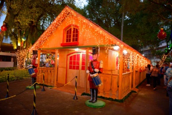 Vila do Papai Noel no Parque Moscoso