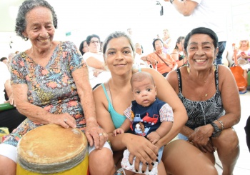Erenita, Juliana, João Victor, Maria Luiza ccti mo