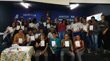 Café literário na Emef Alberto de Almeida