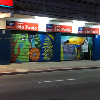 Seis primeiros murais de arte entregues na avenida Jerônimo Monteiro