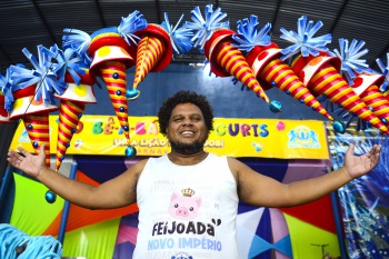 Carlos Fabian Diretor de Carnaval da Novo Imperio