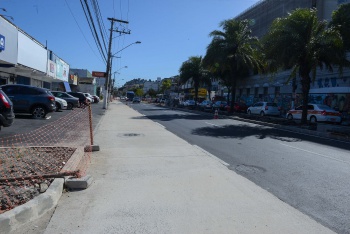 Obras na Avenida Vitória