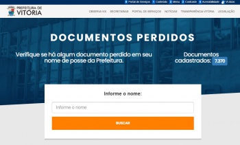 Ferramenta para encontrar documentos perdidos