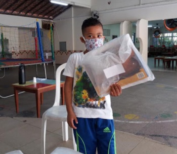 Projeto de leitura no Cmei Maria Menegueli