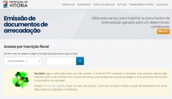 Atendimentos on-line na Fazenda