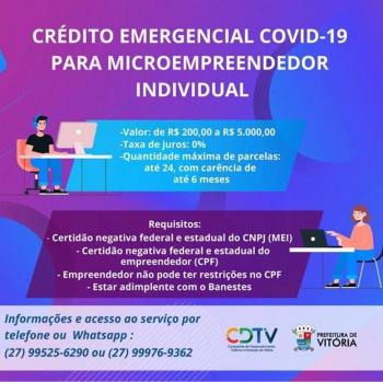 Crédito emergencial Covid-19