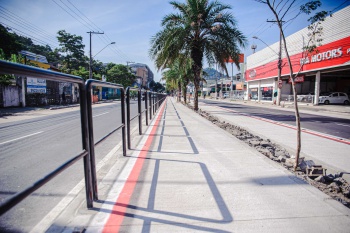 Obras na Avenida Vitória