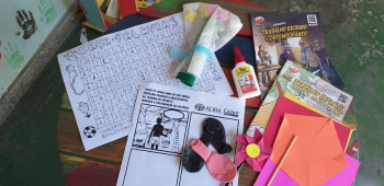 Sacolas de atividades dos Cajuns