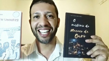 Escritor Luciano Máximo fala sobre seus livros no Encontro com o Escritor