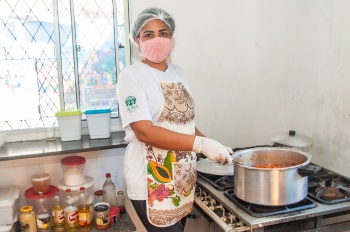 CAJUN/CRAS Praia do Suá - Doação de Alimentos durante a pandemia