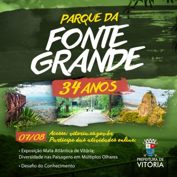 Aniversário do Parque da Fonte Grande
