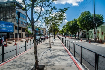 Ciclovia da avenida Vitória