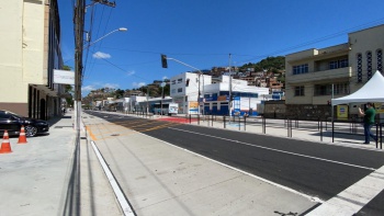 Inauguração da avenida Vitória