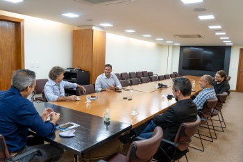 Primeira reunião da equipe de transição do prefeito eleito Lorenzo Pazolini