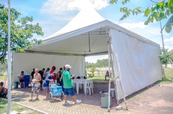 Tenda do Bem na Praça do Papa