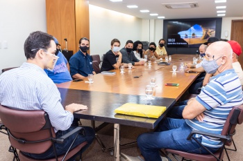 Reunião com representante dos blocos de carnaval de Vitória sobre o decreto que determina as regras para o carnaval 2020