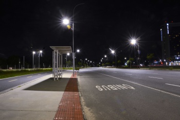 Inauguração da nova iluminação da Avenida Adalberto Simão Nader