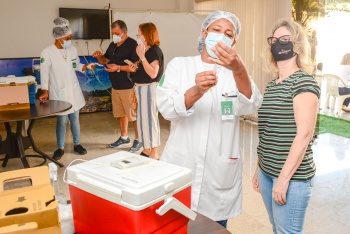 Vacinação Segunda Dose Coronavac na Loja Maçônica de Vitória