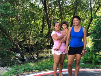 Ação de limpeza em Maria Ortiz