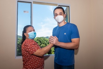 Entrega de Casa no Bairro Bonfim