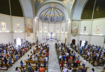 Missa no Santuário de Santo Antônio na ocasião do aniversário de 70 anos