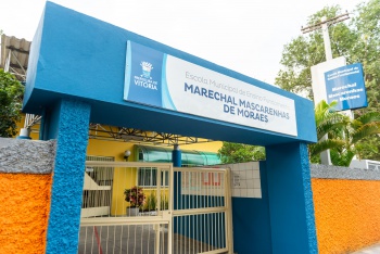 Fachada EMEF Marechal Mascarenhas de Moraes