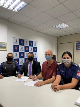 Convênio de parceria para formação da Guarda de Cariacica