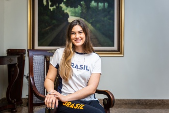 Atleta paraolímpico seleção Brasileira Luiza Fiorese