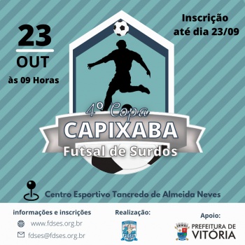 Reunião para Copa Capixaba de Futsal de Surdos