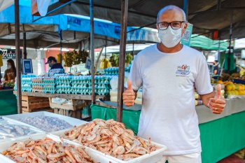 Feirante na Feira Livre 2 de Jardim da Penha