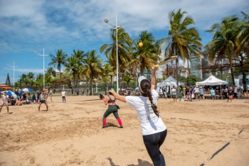 Torneio de Beach Tênis na Curva da jurema