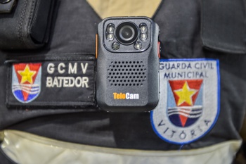 entrega de novos equipamentos para a Guarda Municipal