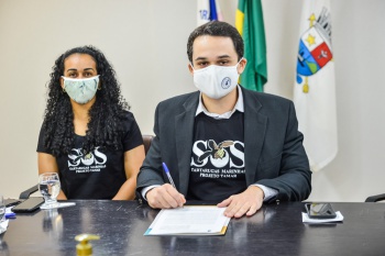 Assinatura do Termo de Cooperação Técnica com o Projeto Tamar