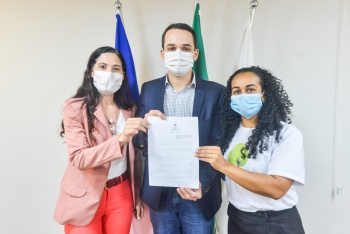 Sanção da Lei do CMEI de Tempo Integral