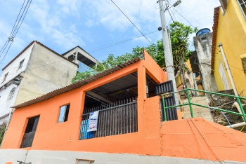 Inauguração de comércio no Bairro Jaburu beneficiado pelo projeto empreendedores do bem