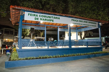Entrega da Reforma do Coreto da Praça São José Operário em Maruípe